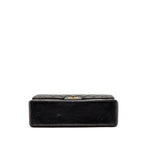 CHANEL MAXI CLASSIC DOUBLE FLAP BAG LAMBSKIN BLACK GHW