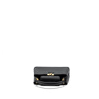 LOUIS VUITTON CAPUCINES BB TAURILLON BLACK GHW(NEW VERSION)
