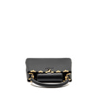LOUIS VUITTON CAPUCINES MM TAURILLON LEATHER BLACK GHW