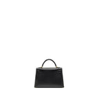 HERMES MINI KELLY II MADAME/LIZARD TOUCH BLACK GHW