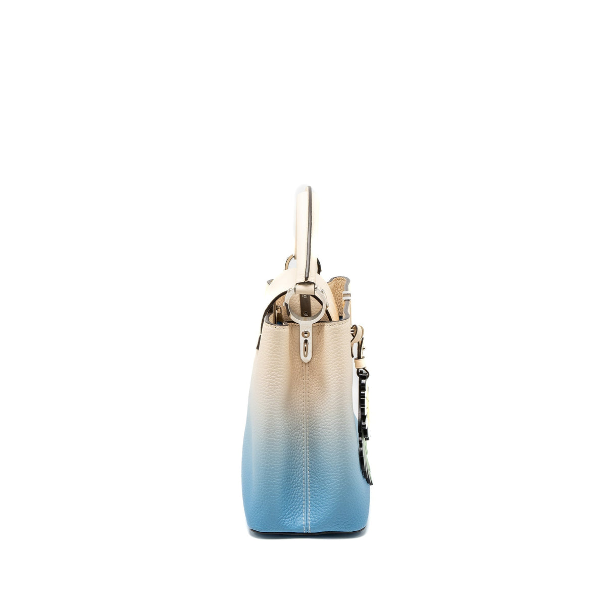 LOUIS VUITTON CAPUCINES MM TAURILLON OMBRÉ BLUE SHW (NEW VERSION)