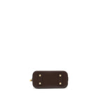 LOUIS VUITTON ALMA BB WITH BRAIDED HANDLES DAMIER EBENE CANVAS GHW