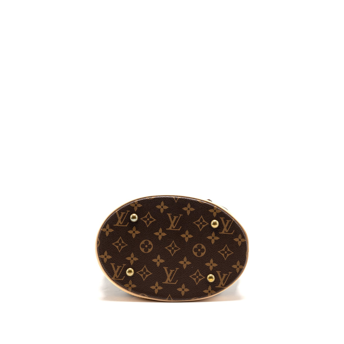 Louis Vuitton petit bucket bag monogram canvas GHW