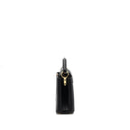 LOUIS VUITTON CAPUCINES BB TAURILLON BLACK GHW(NEW VERSION)