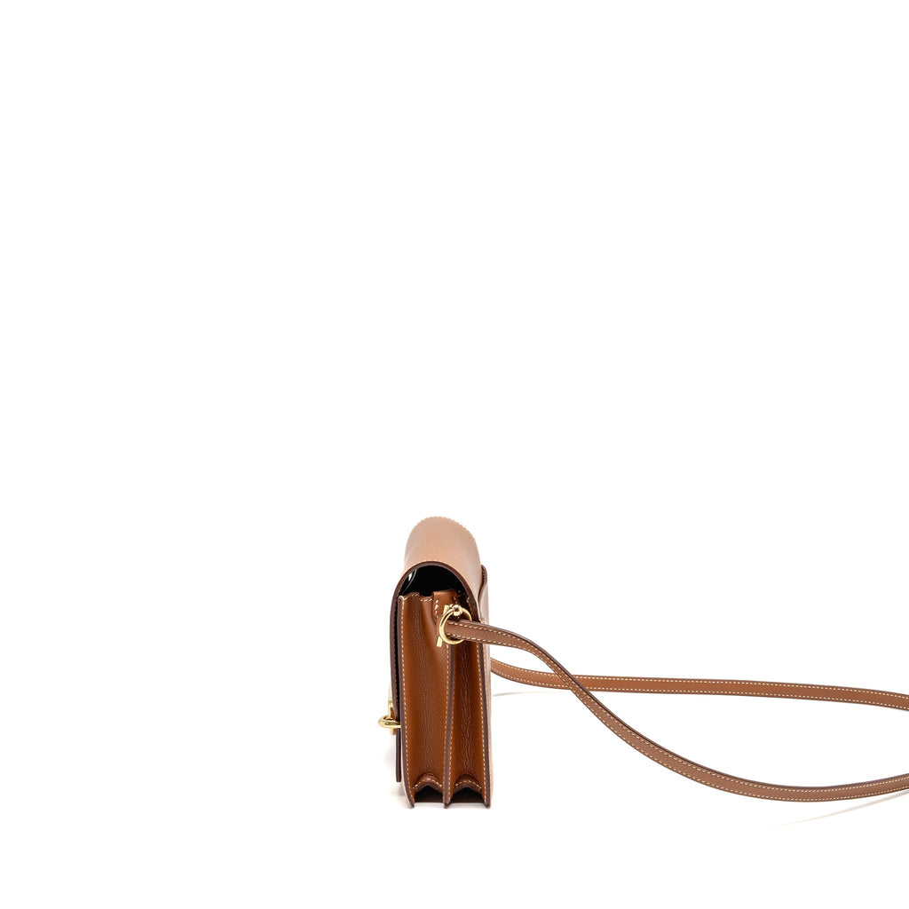 Hermes Mini Roulis Evercolor gold LGHW