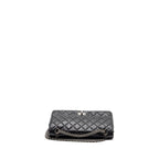 CHANEL SMALL 2.55 REISSUE FLAP BAG AGED CALFSKIN BLACK RUTHENIUM HARDWARE