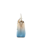 LOUIS VUITTON CAPUCINES MM TAURILLON OMBRÉ BLUE SHW (NEW VERSION)