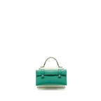 HERMES KELLY DOLE PICTO EPSOM VERT FIZZ / NATA / ROSE TEXAS SHW