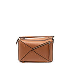 LOEWE MEDIUM PUZZLE BAG CALFSKIN TAN SHW
