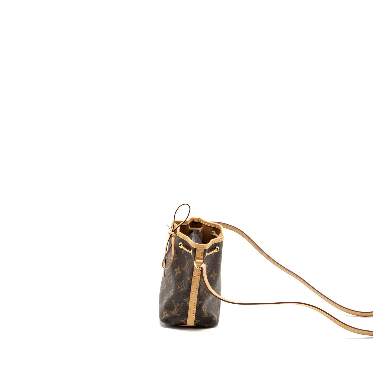 LOUIS VUITTON NANO NOE MONOGRAM CANVAS GHW