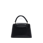 LOUIS VUITTON CAPUCINES PM CALFSKIN BLACK SHW