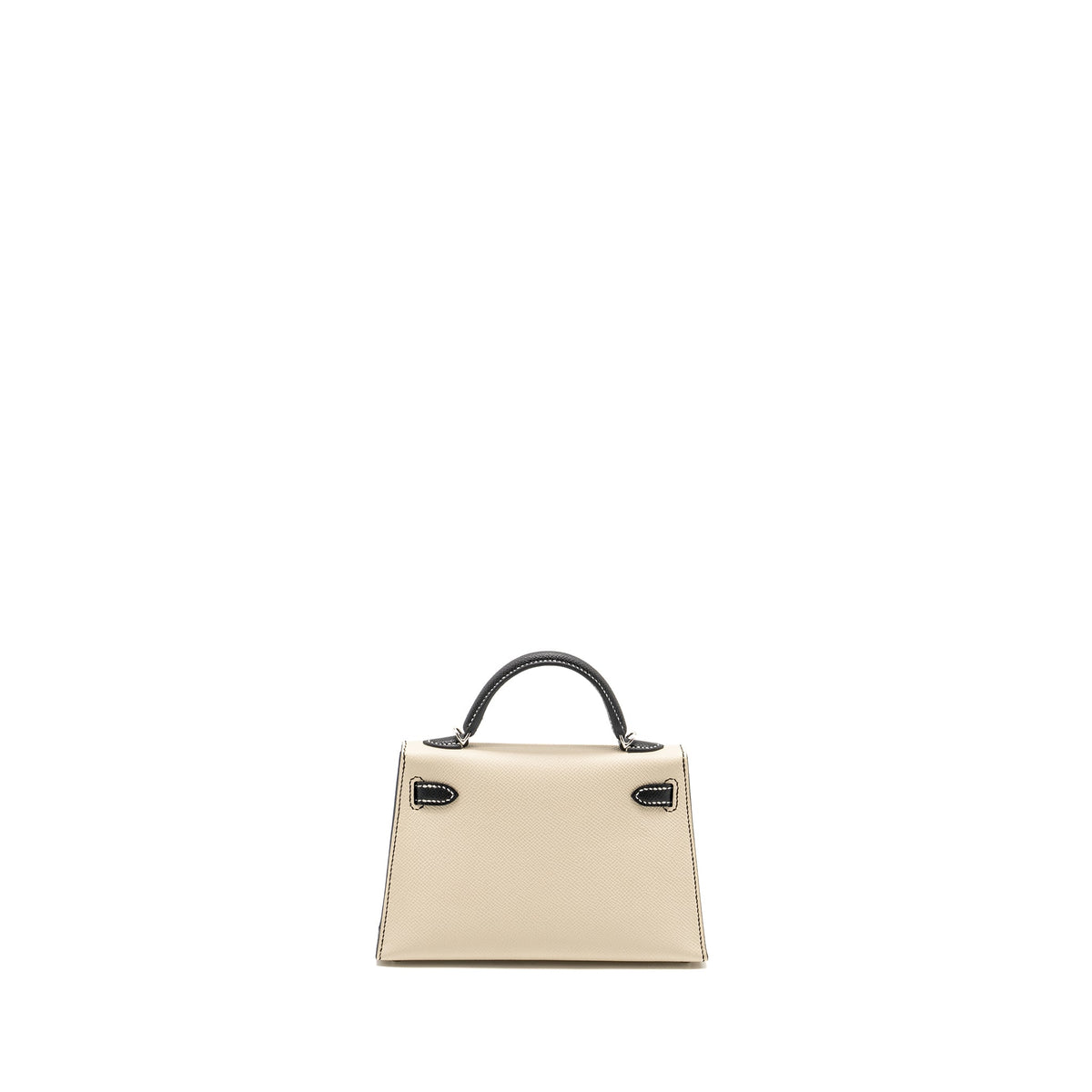 Hermes Mini Kelly II Special Order Epsom Nata/Black SHW