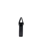 PRADA SMALL BRUSHED LEATHER TOTE BLACK SHW