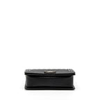 CHANEL MEDIUM BOY BAG GRAINED CALFSKIN BLACK RUTHENIUM HARDWARE