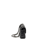 CHANEL ENVELOP FLAP BAG CHEVRON CAVIAR BLACK SHW