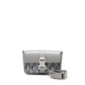 DIOR HIT THE ROAD BAG WITH STRAP DIOR CD DIAMOND CANVAS GREY MULTICOLOUR HARDWARE