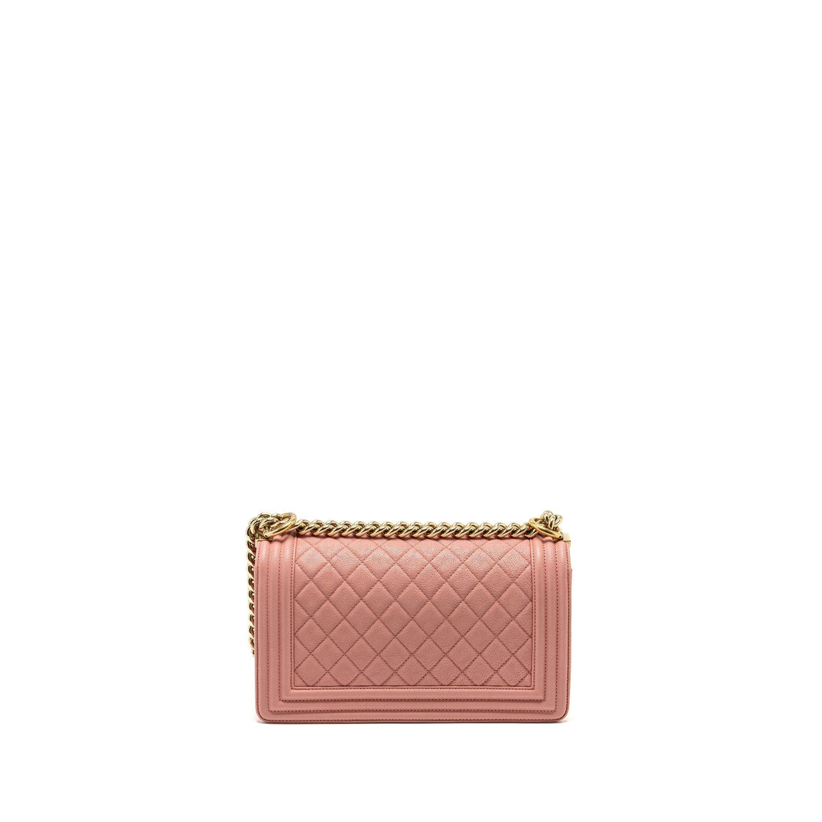 CHANEL MEDIUM BOY BAG CAVIAR PINK LGHW