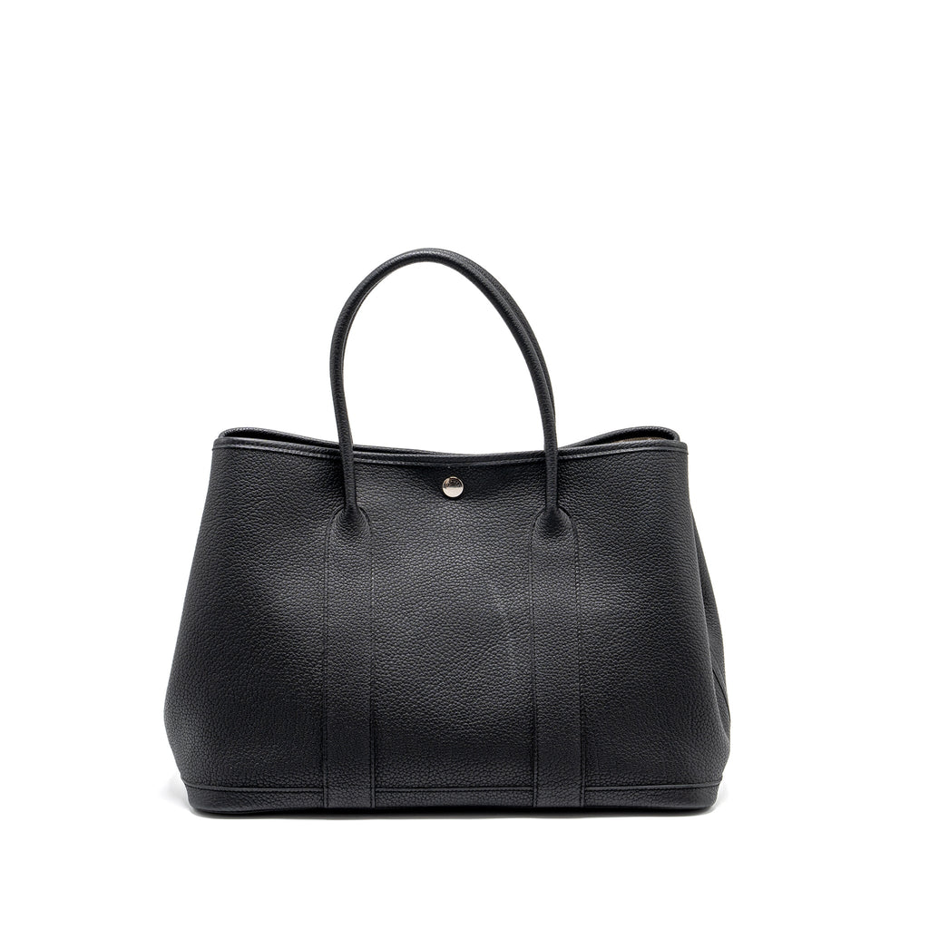 HERMES GARDEN PARTY 36 NEGONDA BLACK SHW