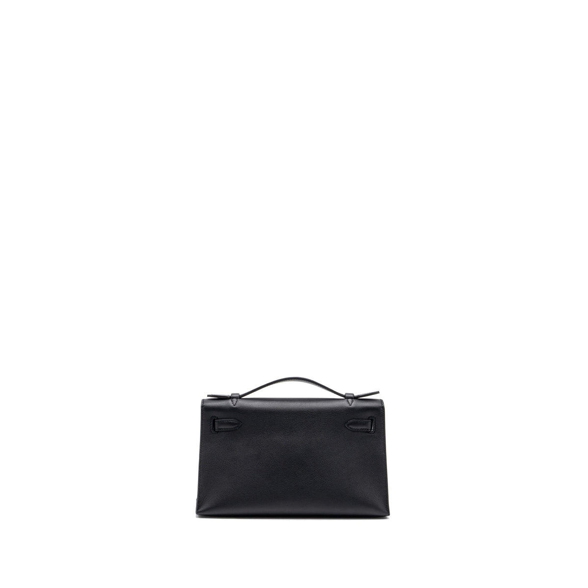 Hermes Kelly Pochette Swift Black GHW