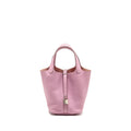 Hermes Picotin 18 Lock Bag Clemence X9 Mauve Sylvestre SHW