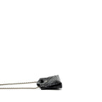 CHANEL 24S 31 MINI CLUTCH WITH CHAIN SHINY LAMBSKIN BLACK LGHW (MICROCHIP)
