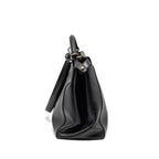 FENDI LARGE PEEKABOO BAG CALFSKIN BLACK GHW