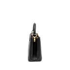 LOUIS VUITTON CAPUCINES MM TAURILLON LEATHER BLACK GHW