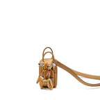 Hermes Mini Lindy Clemence Biscuit GHW with Rodeo and Twilly (Sell in A Set)