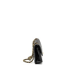 CHANEL MEDIUM CLASSIC DOUBLE FLAP BAG LAMBSKIN BLACK GHW