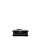 CHANEL MEDIUM CHEVRON BOY BAG LIMITED EDITION CALFSKIN BLACK SHW