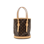Louis Vuitton petit bucket bag monogram canvas GHW