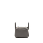 HERMES MINI LINDY CLEMENCE GRIS MEYER GHW