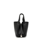 Hermes Picotin 18 Clemence Black SHW