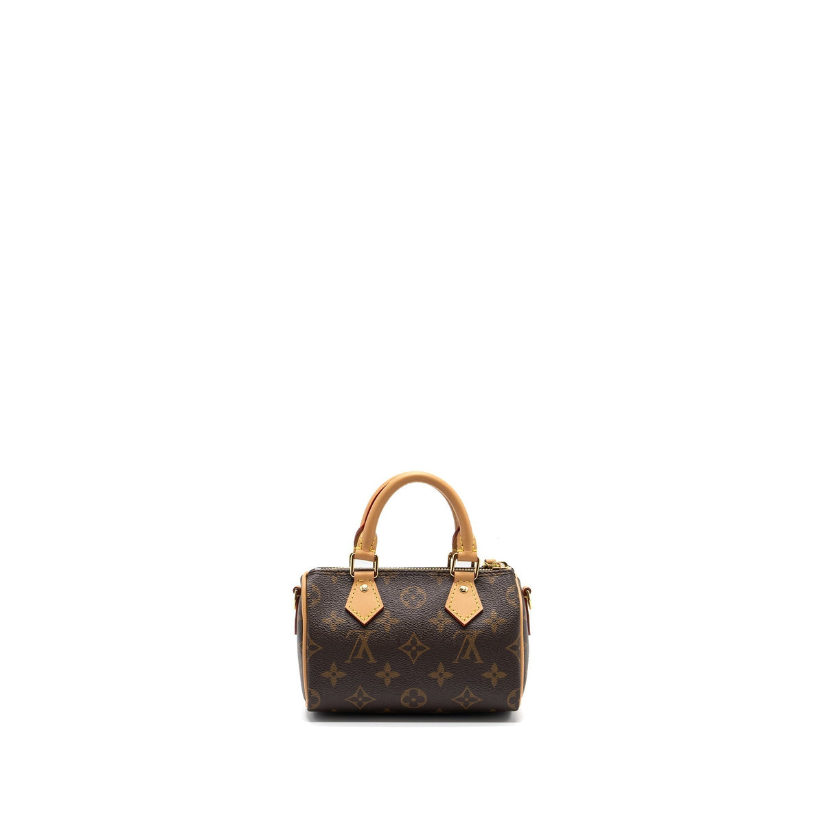LOUIS VUITTON NANO SPEEDY MONOGRAM CANVAS GHW
