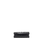 CHANEL SMALL 2.55 REISSUE FLAP BAG AGED CALFSKIN BLACK RUTHENIUM HARDWARE