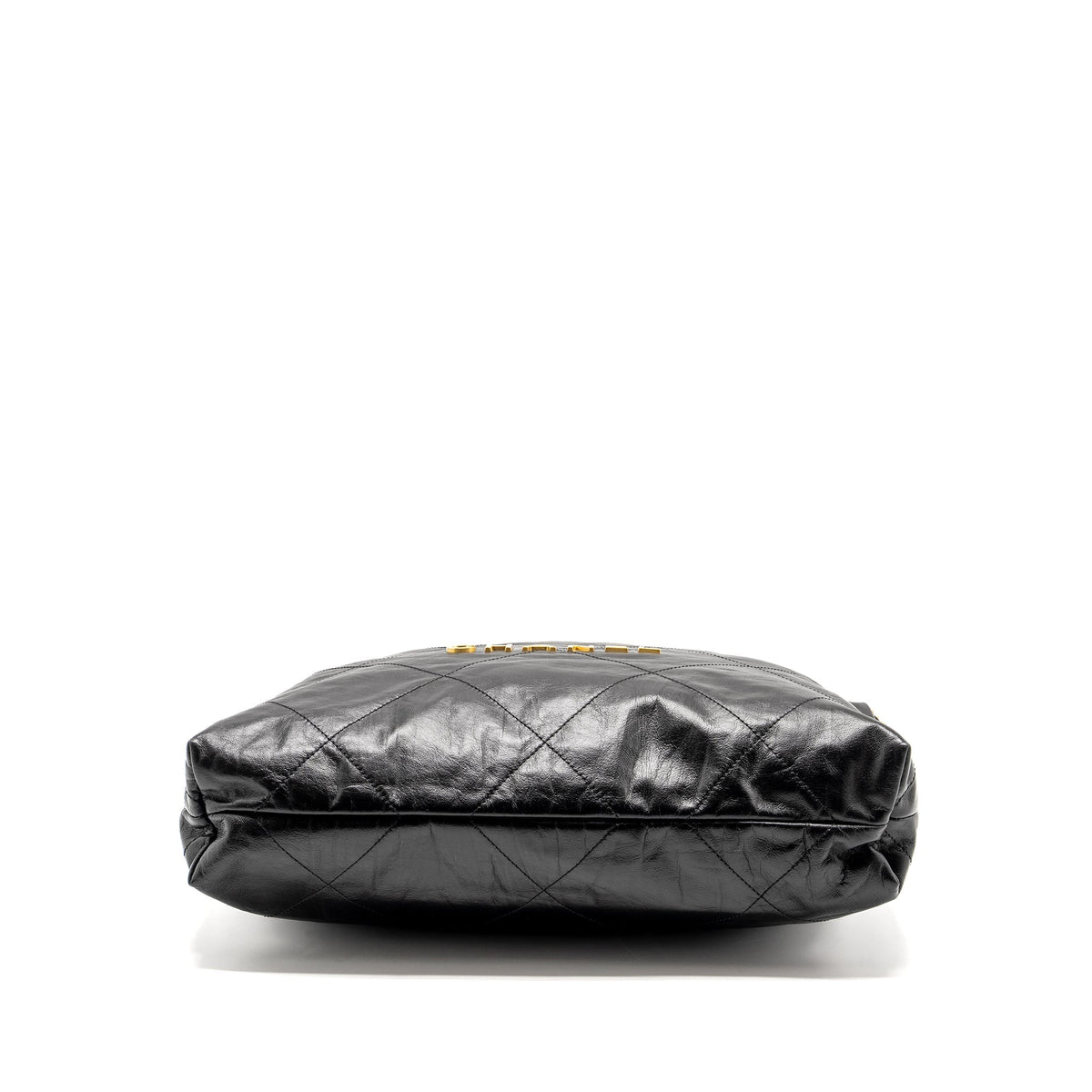 CHANEL 23A MEDIUM 22 BAG CALFSKIN BLACK GHW (MICROCHIP)