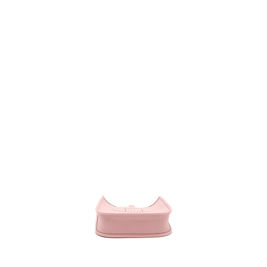 HERMES Mini Evelyne Clemence Rose Sakura SHW