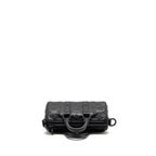LOUIS VUITTON KEEPALL XS MONOGRAM SEAL COWHIDE LEATHER SO BLACK