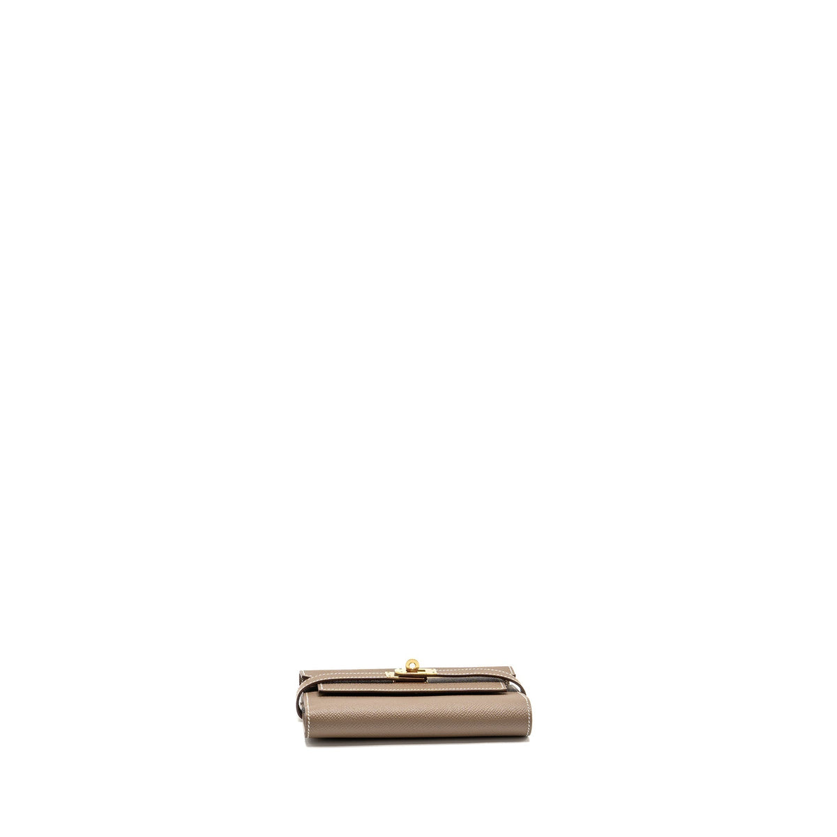 HERMES KELLY WALLET EPSOM ETOUPE GHW