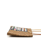 LOUIS VUITTON CARRY IT TOTE MONOGRAM REVERSE CANVAS WITH PRINT GHW