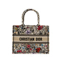 DIOR MEDIUM DIOR BOOK TOTE MILLE FLEURS EMBROIDERY MULTICOLOUR