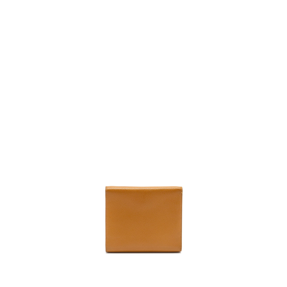 Hermes clic 16 wallet chevre mysore caramel SHW