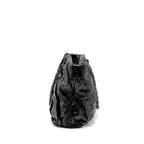 CHANEL TWISTED TOTE BAG CALFSKIN BLACK SHW