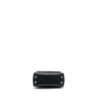 CHANEL MINI COCO HANDLE CAVIAR BLACK LGHW