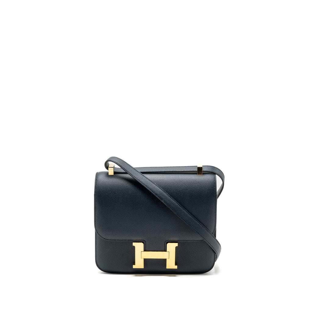 Hermes Constance 24 Epsom Blue Nuit GHW