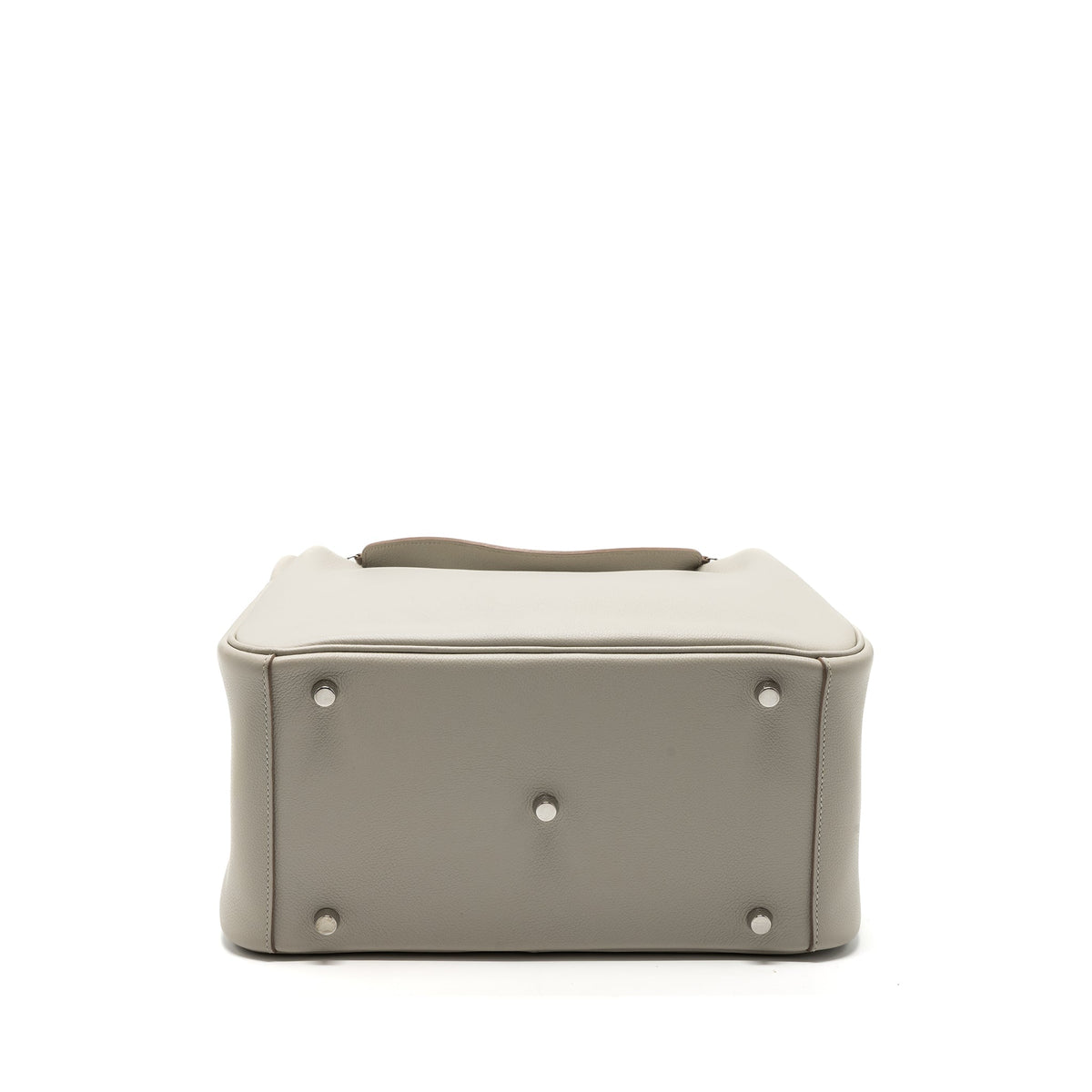 Hermes Lindy 30 Evercolor Gris Pearl SHW