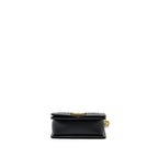 CHANEL SMALL BOY BAG CAVIAR BLACK GHW (MICROCHIP)