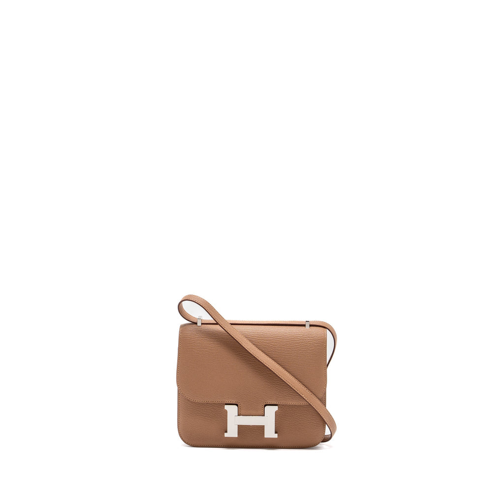 Hermes Mini Constance Chevre Mysore 2J Quebracho SHW