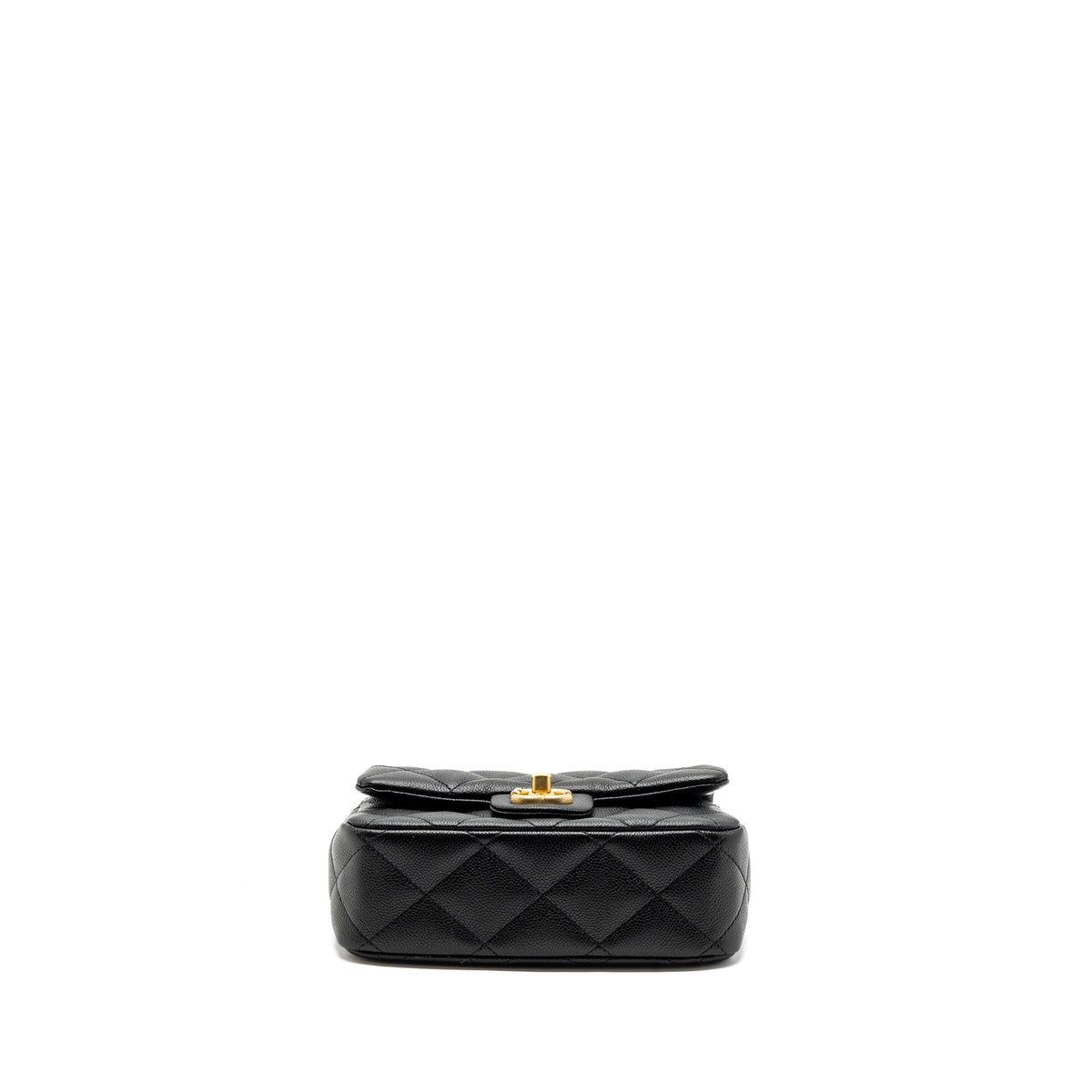 CHANEL 23P COCO LOVE FLAP BAG CAVIAR BLACK GHW(MICROCHIP)
