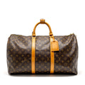 LOUIS VUITTON KEEPALL 55 MONOGRAM CANVAS GHW